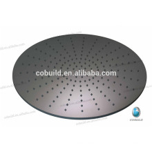 Cabezal de ducha de ahorro de agua de 400 mm, cabezal de ducha portátil de techo de acero inoxidable